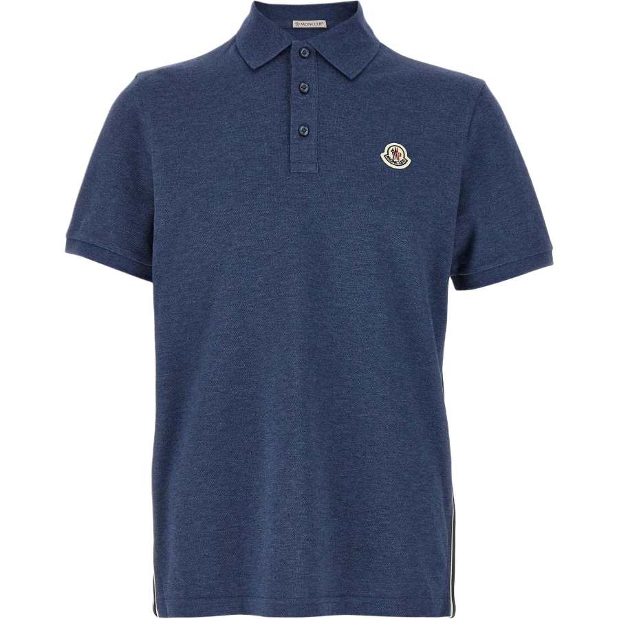 Moncler Moncler Polo Shirt Men's Dark Blue