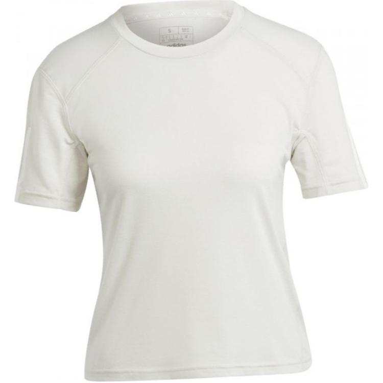 Adidas Adidas Clothing T Shirts Women's White Crew Neck