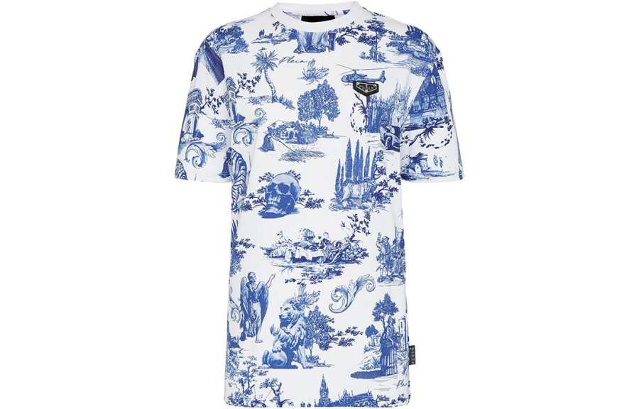 Philipp Plein graphic-print cotton T-shirt