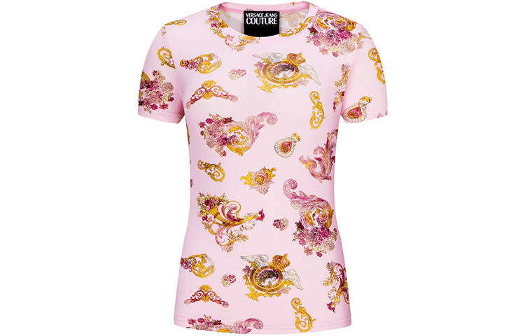 VERSACE JEANS COUTURE T Shirt Women's Pink