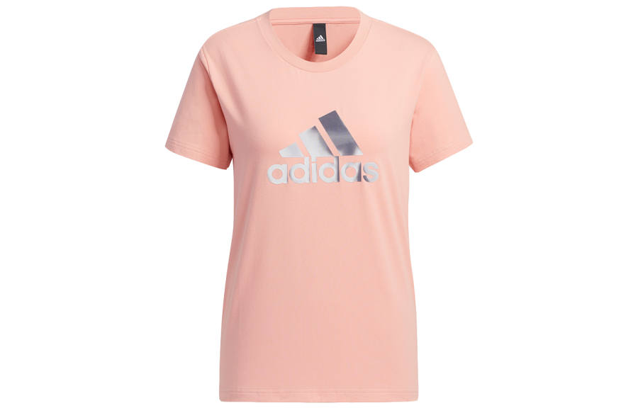 Adidas Adidas Set in Sleeve T Shirt Women's Pink