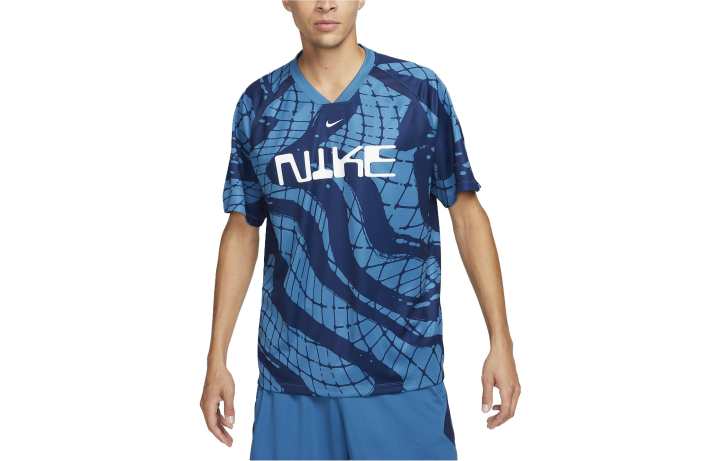 Nike Nike Soccer Jerseys Men's Blue Moderate Straight Fit