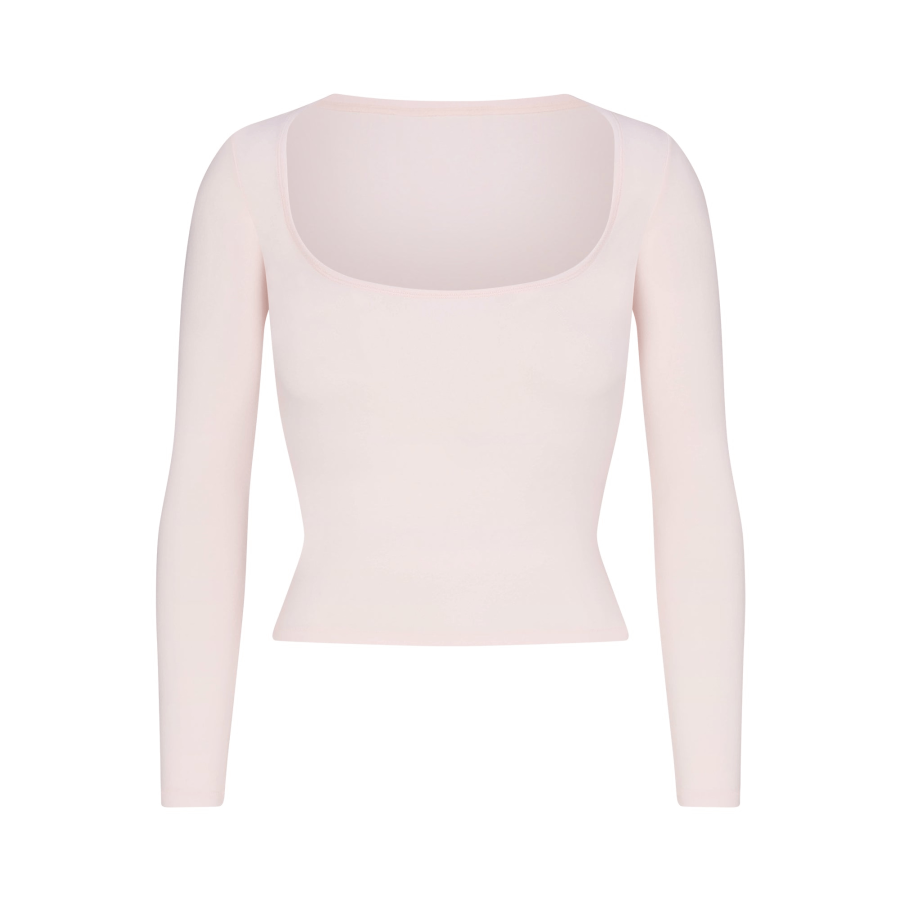 Skims Regular T Shirt Women's BARELY PINK/Light Pink