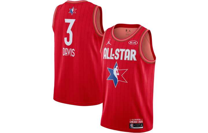 Jordan Jordan Basketball Jersey Men's Red