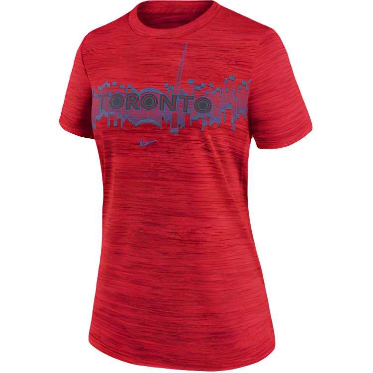 Nike Nike Toronto Blue Jays Authentic Collection City Connect Practice Velocity Women's Nike Dri-FIT Mlb T-Shirt
