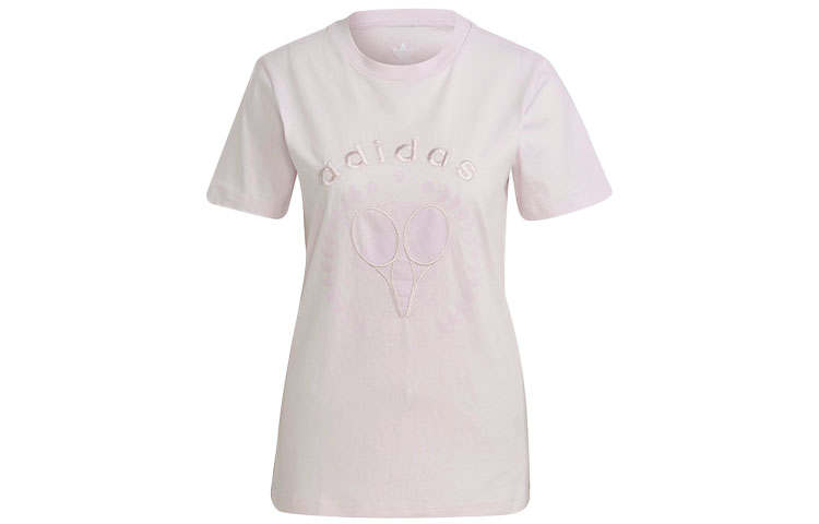 Adidas Originals Set in Sleeve T Shirt Women's Crystal Purple