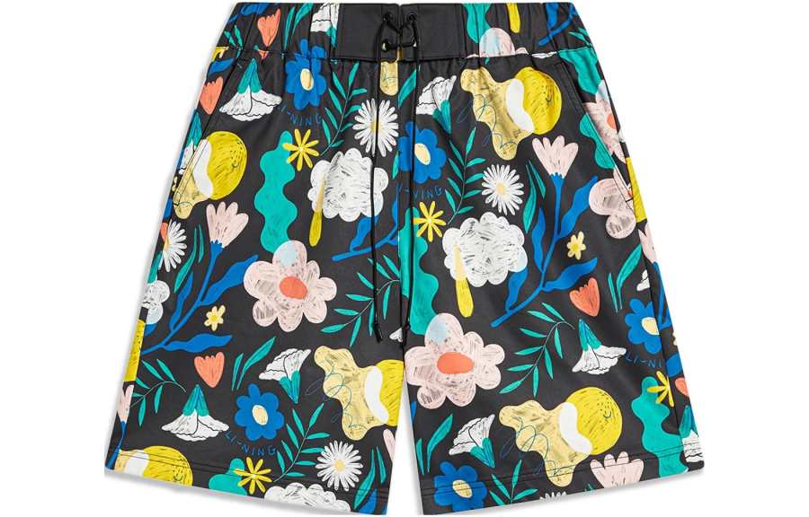 Li-Ning Li Ning Sports Trendy Collection Sports Shorts Unisex Black