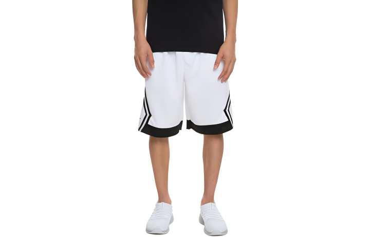 Jordan Jordan Rise Diamond Basketball Shorts Men's White