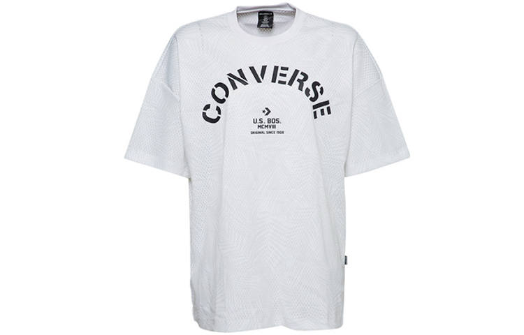Converse Converse Drop Shoulder Sleeve T Shirt Women's White