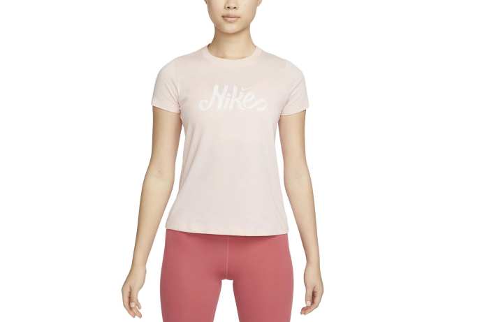 Nike Nike T Shirts Women's Pink Crew Neck Moderate Other