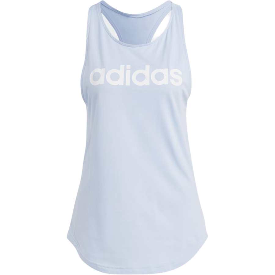 Adidas Adidas Essential Tank Tops Women's Blue Crew Neck Moderate Straight Fit