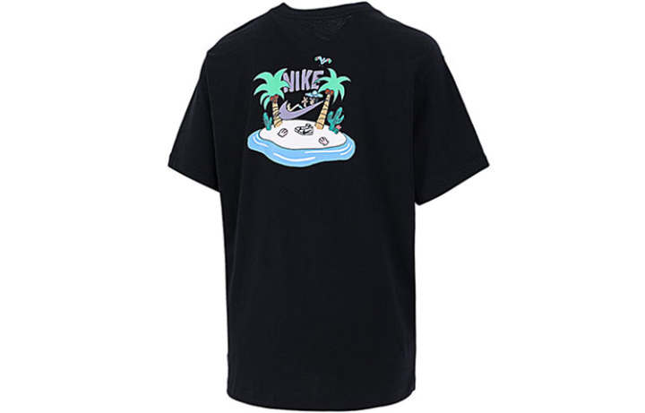 Nike Nike Drop Shoulder Sleeve T Shirt Women's Black