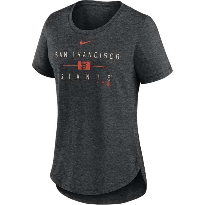Nike Nike San Francisco Giants Knockout Team Stack Women's Nike Mlb T-Shirt