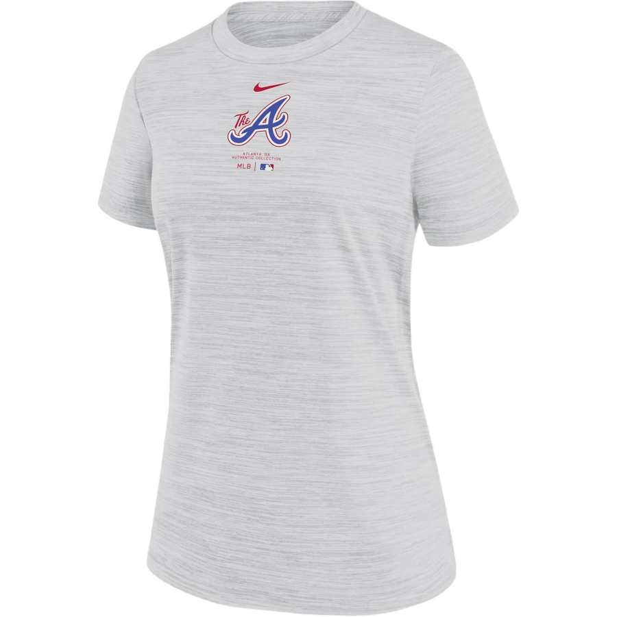 Nike Nike Atlanta Braves Authentic Collection City Connect Practice Velocity Women's Nike Dri FIT Mlb T Shirt