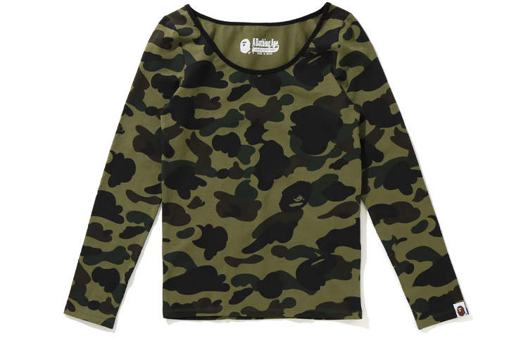 A BATHING APE Regular Sleeve T Shirt Women's