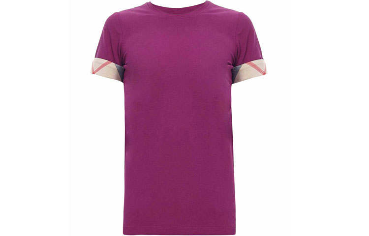 Burberry T Shirt Women's Purple