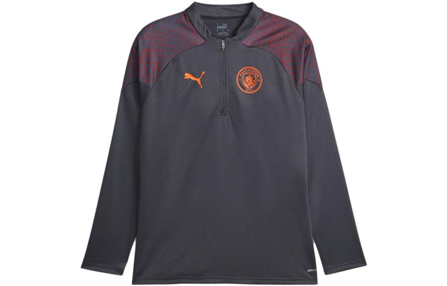 PUMA Manchester City Soccer Jersey Men's Dark Gray