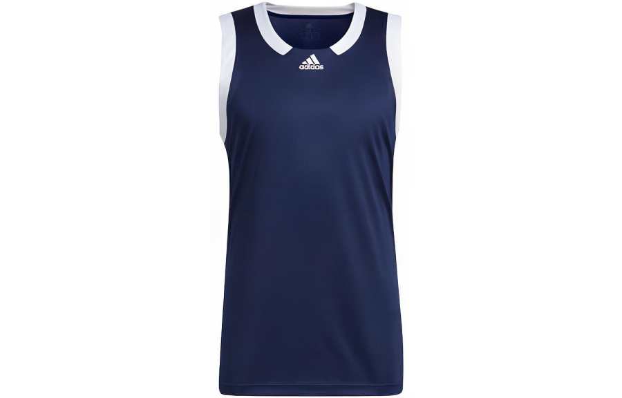 Adidas Adidas Basketball Jerseys Men's Marine Blue Moderate Straight Fit