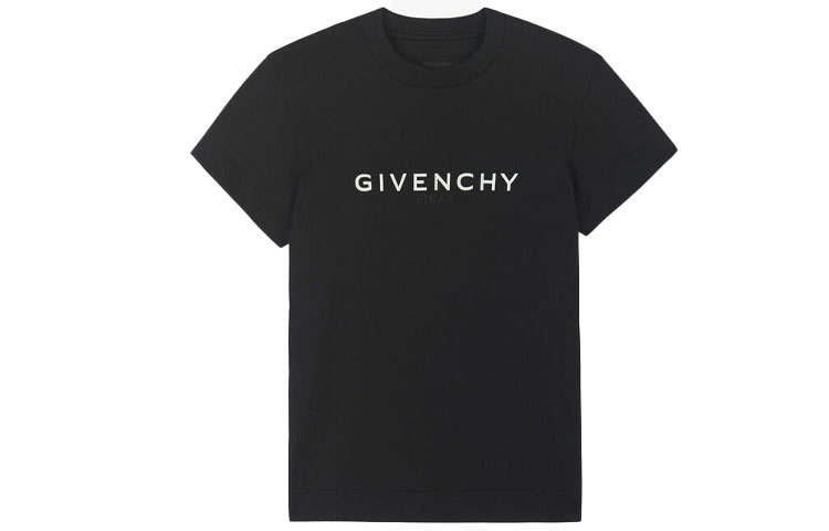Givenchy Givenchy Logo Printed Crewneck T Shirt