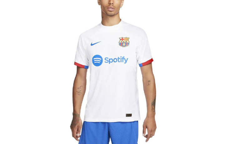 Nike Nike Barcelona Soccer Jersey Men's Black