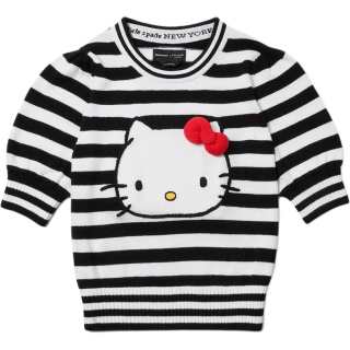 Kate Spade x Hello Kitty T Shirt Women's Black White