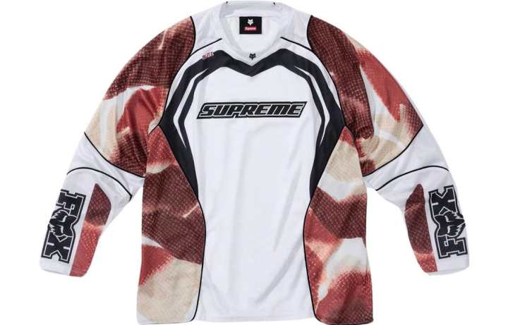 Supreme Supreme X FOX RACING FW23 Rugby Jersey Unisex