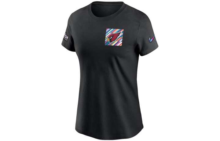 Nike Nike T Shirts Women's Black Crew Neck Moderate Heavyweight