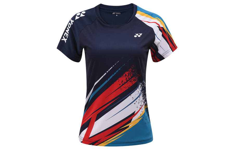 YONEX Raglan Sleeve T Shirt Women's Navy Blue