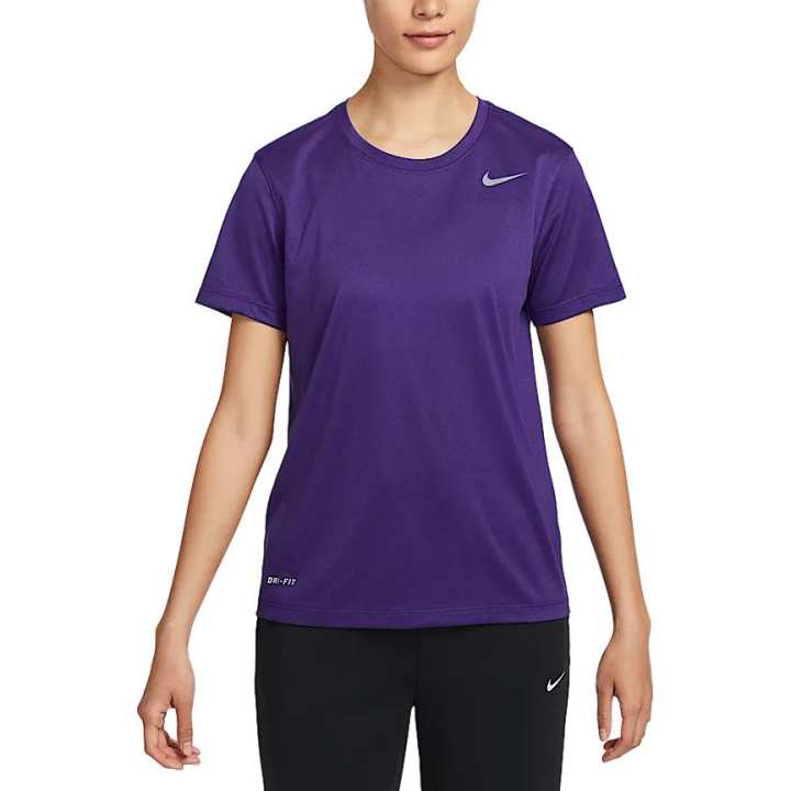 Nike Nike Dri Fit Regular T Shirt Women's Garden Purple