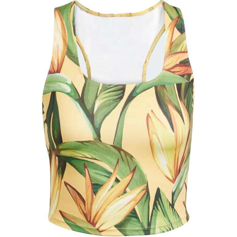 Adidas Adidas Women's Farm Rio Tank Top Semi Spark/Bold Gold/Semi Flash Green