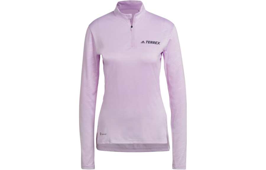 Adidas Adidas ULT T Shirts Women's Light Purple Stand Collar Moderate Other