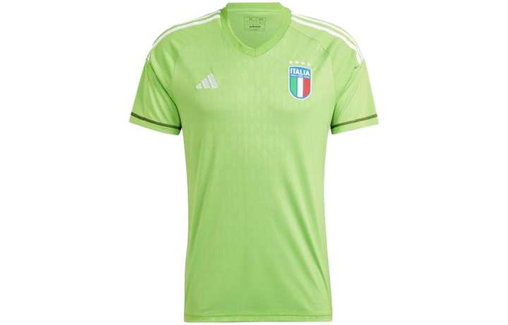 Adidas Adidas Italy National Team Soccer Jerseys Men's Light Green Moderate