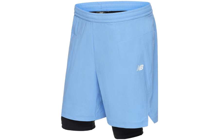 New Balance New Balance Sports Shorts Unisex Blue Moderate