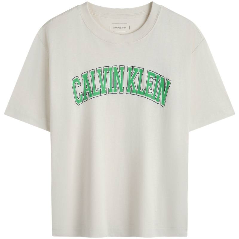 CALVIN KLEIN SS25 T Shirt Women's Ivory
