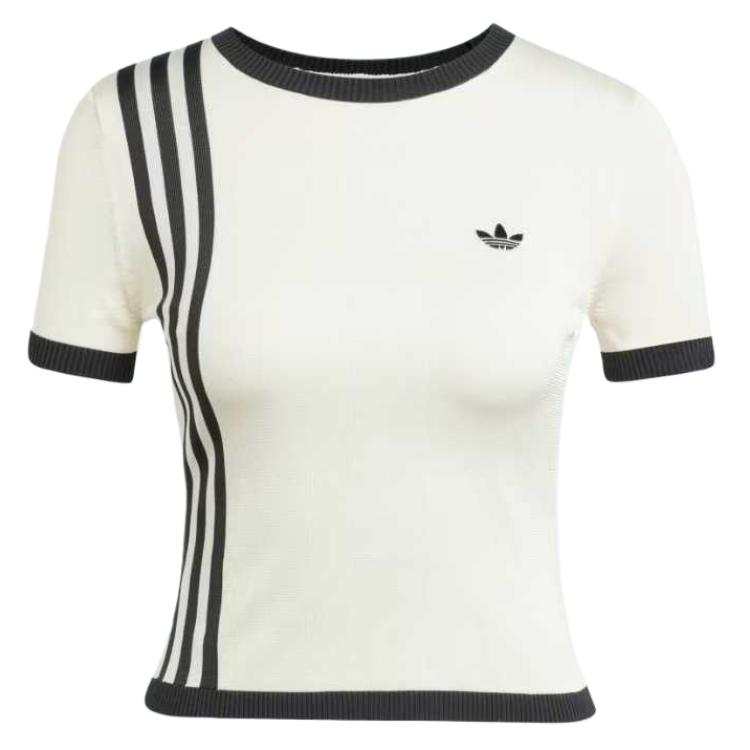 Adidas Originals knitted 3-stripes T-shirt