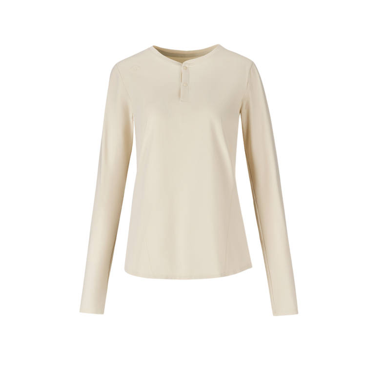 DESCENTE ESSENTIAL T Shirts Women's Crew Neck Moderate Straight Fit