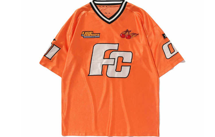 Li-Ning Li Ning x girl Sports Fashion Collection Drop Shoulder Sleeve T Shirt Women's Flame Orange