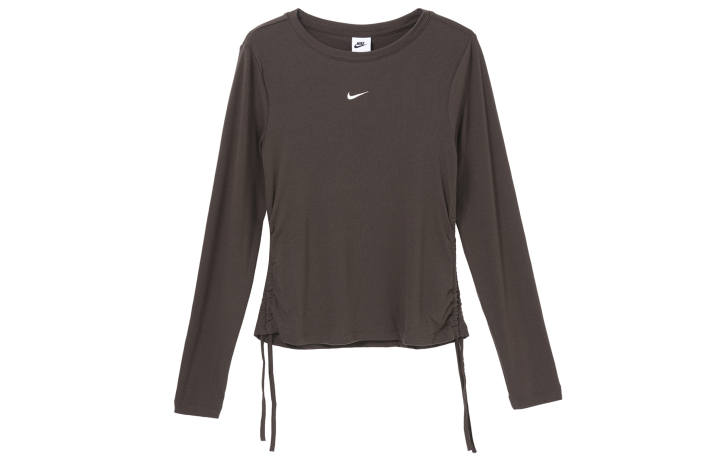Nike Nike Set in Sleeve T Shirt Women's Brown