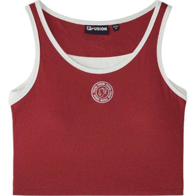 FILA FUSION Tank Top Women's Rhythm Red
