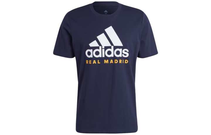 Adidas Adidas Real Madrid Soccer Jerseys Men's Ink Blue Moderate Straight Fit