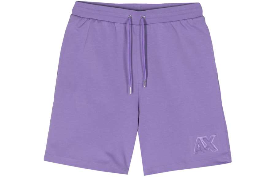 ARMANI EXCHANGE ARMANI EXCHANGEAE SS24 Sports Shorts Men's Purple