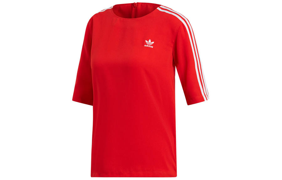 Adidas Originals Adidas Stadium 3 Stripes 'Red' T shirt