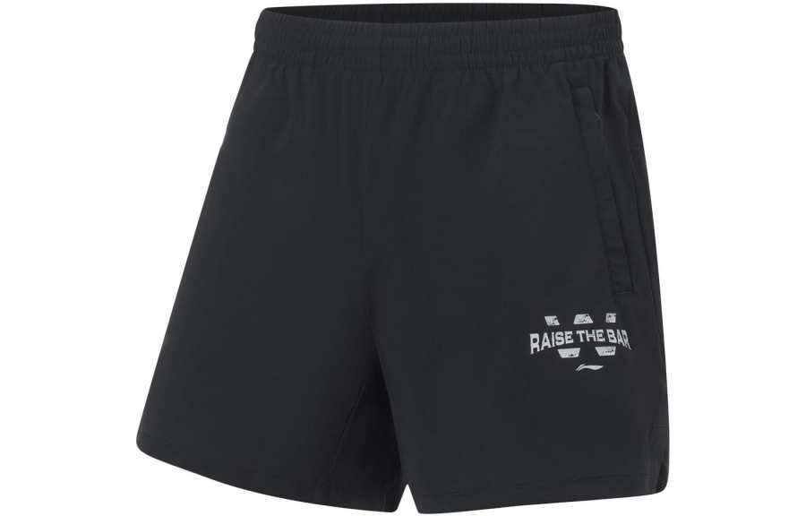 Li-Ning Li Ning Fitness Series Sports Shorts Men's Black Moderate