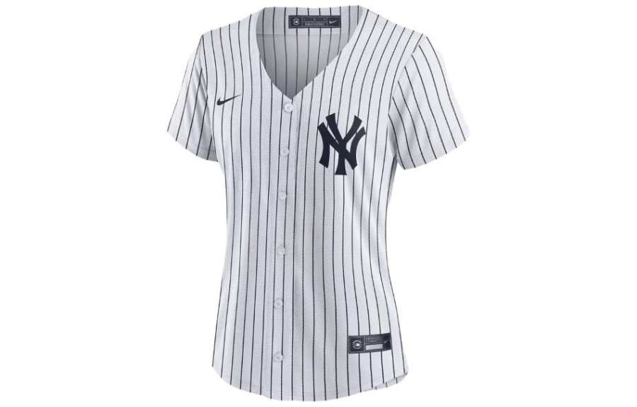 Nike Nike T Shirts Women's White V Neck Moderate Straight Fit