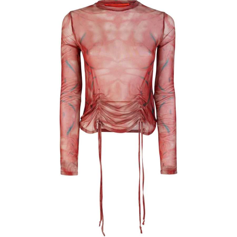 Vision Of Super Crewneck Long-Sleeved Drawstring Top