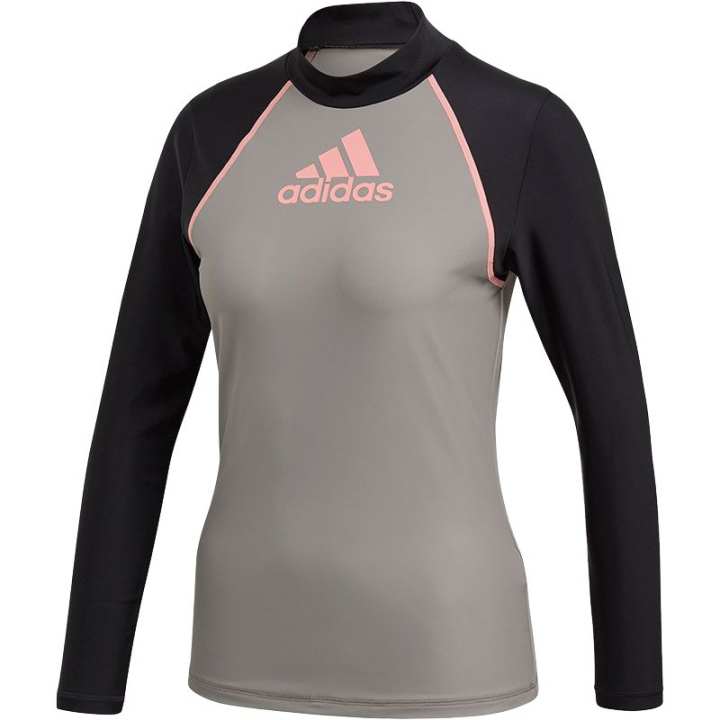Adidas Adidas T Shirts Women's Gray Crew Neck Moderate
