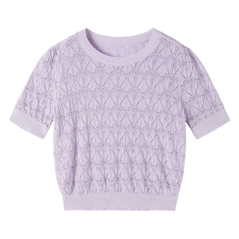 XIANGYING Regular T Shirt Women's Purple