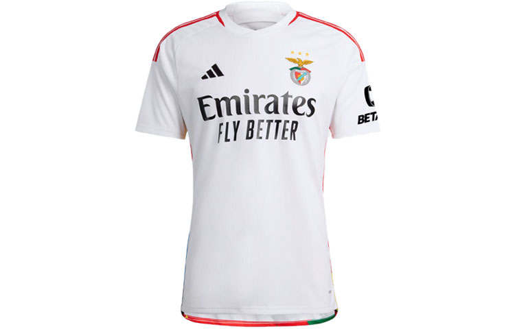 Adidas Adidas Benfica Soccer Jerseys Men's White Moderate