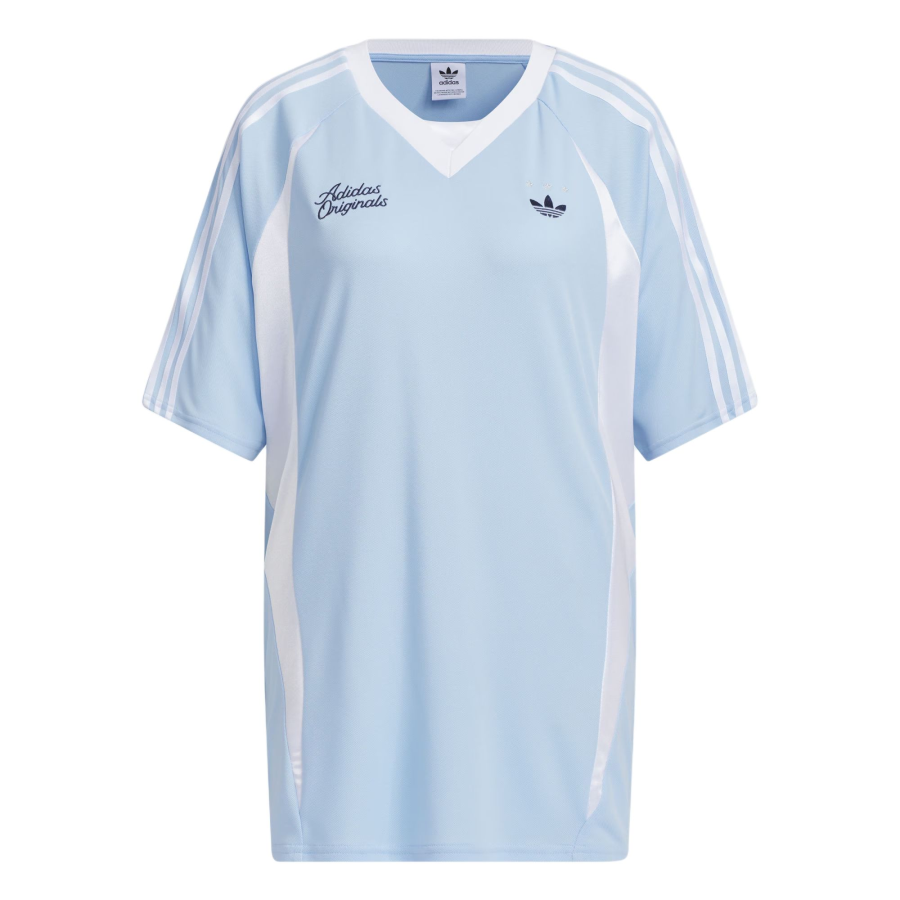 Adidas Originals x Sporty T Shirt Women's Glossy Finish Blue
