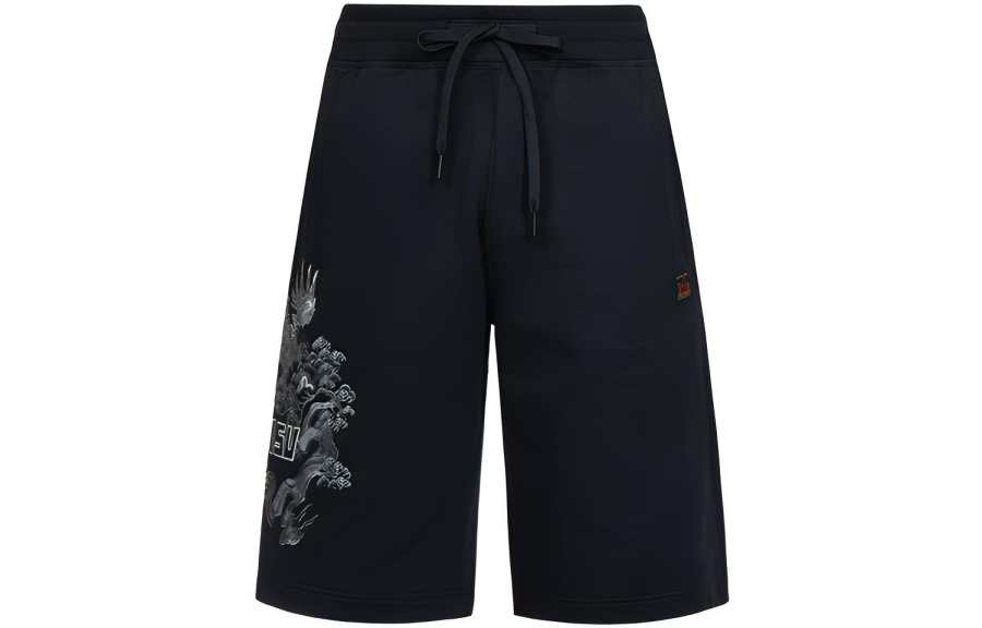 EVISU Sports Shorts Men's Black